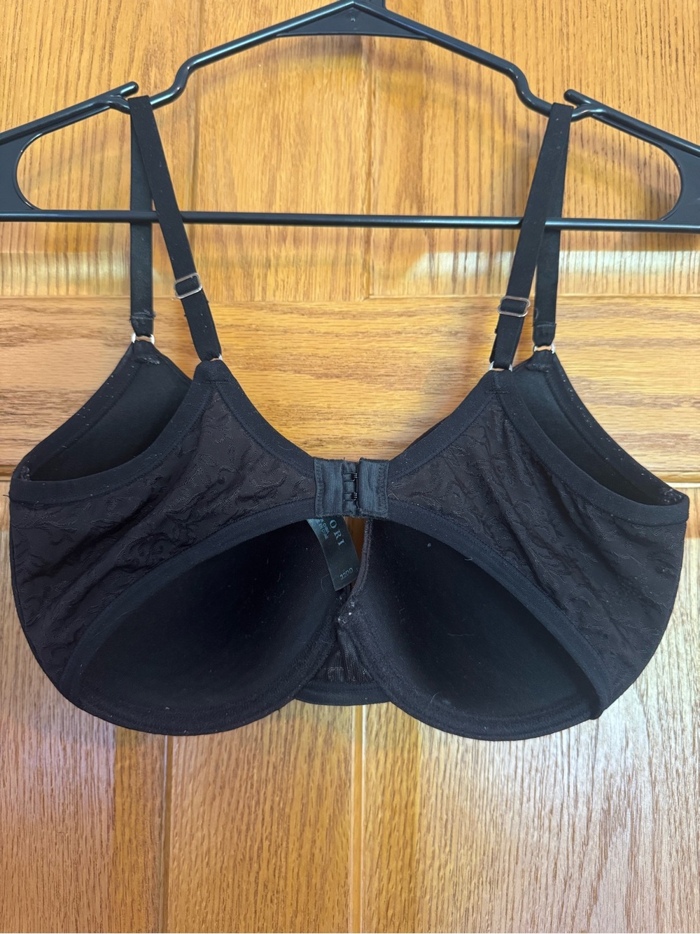 Natori 136059 32DD Black Sheer Jacquard Full Fit Contour Underwire Bra - Picture 2 of 6